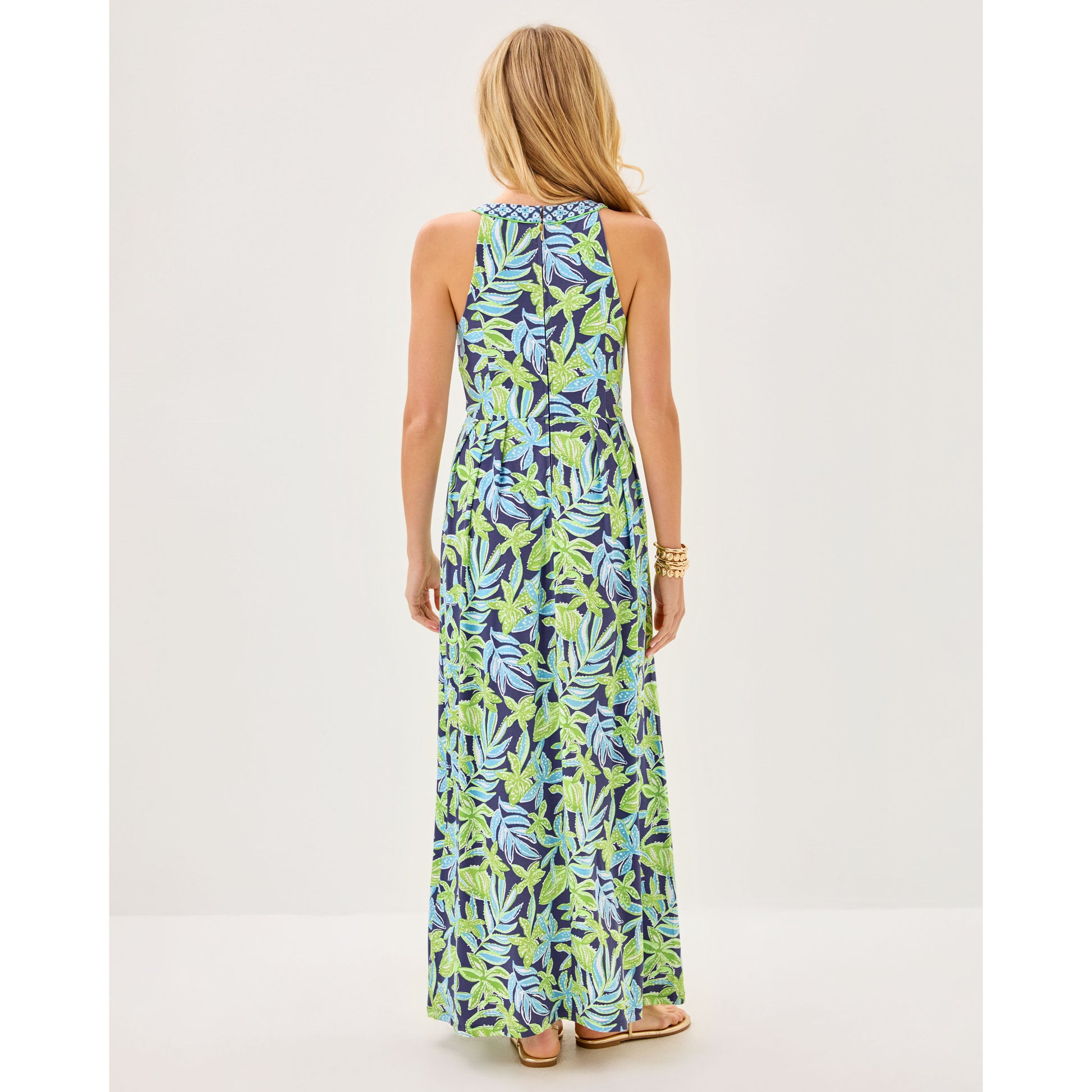 Carmilla Maxi Dress - Sapphire Pool