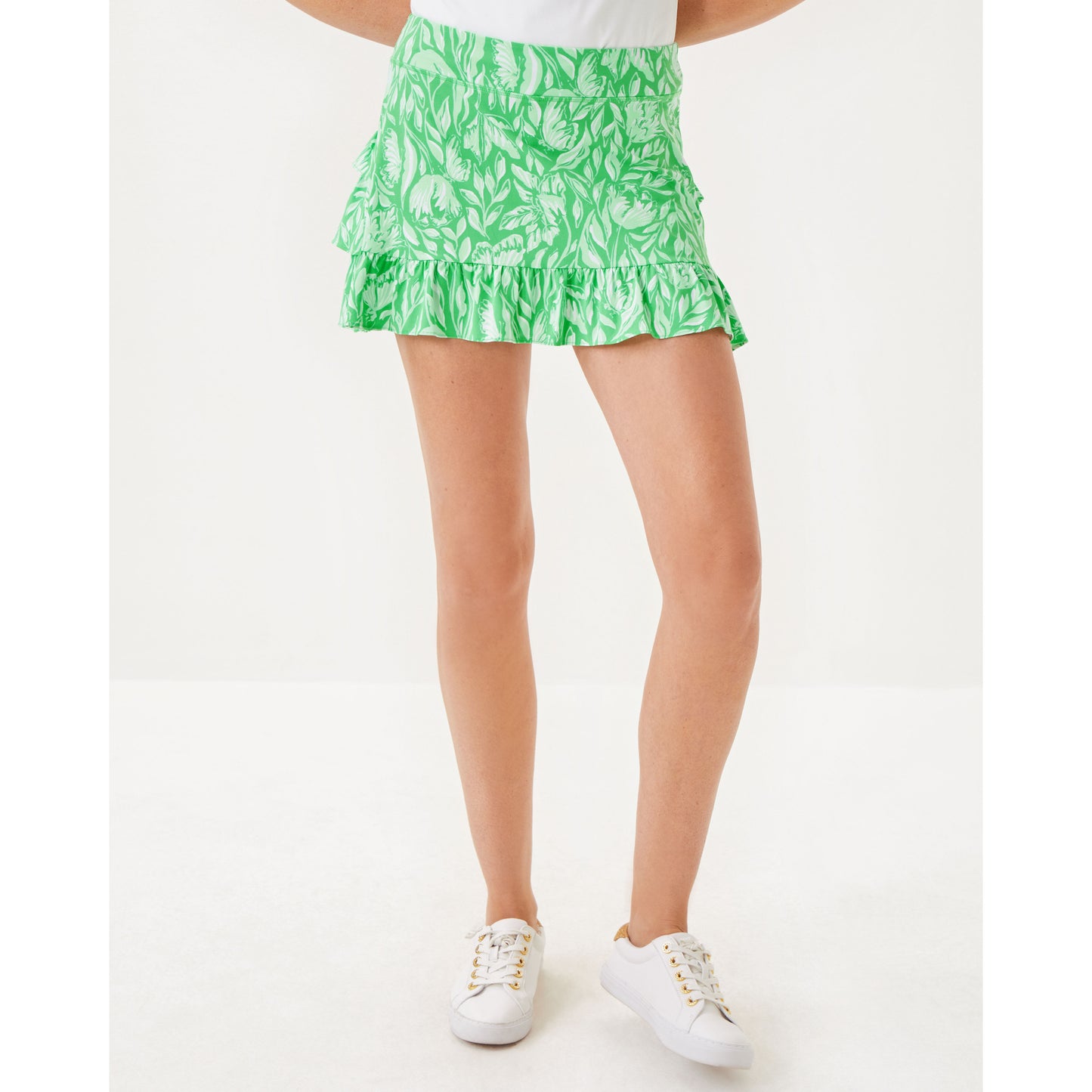 Cascadia Skort Upf 50+ - Fauna Green Tulip to Tango