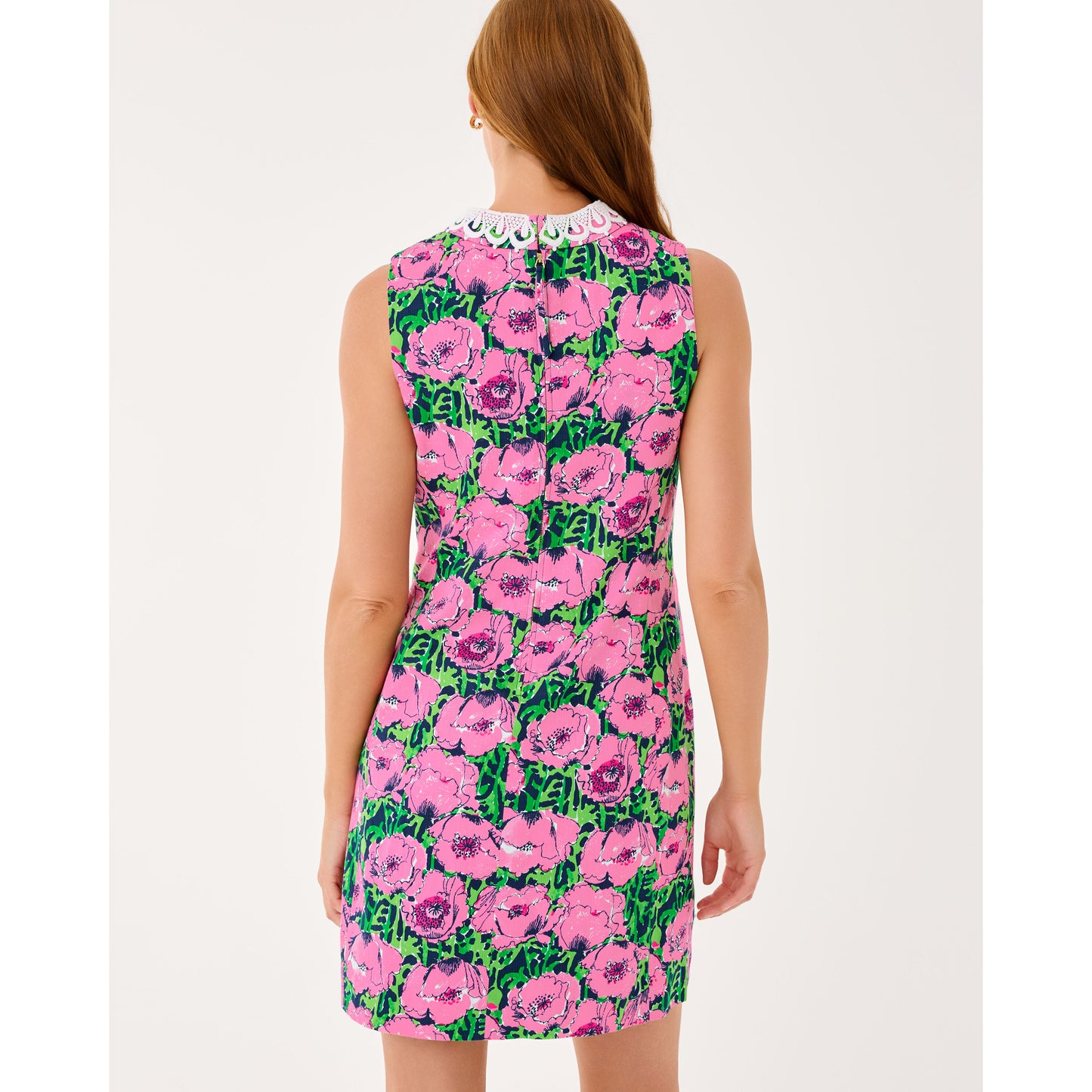 Cleodora Stretch Shift - Low Tide Navy Florrie