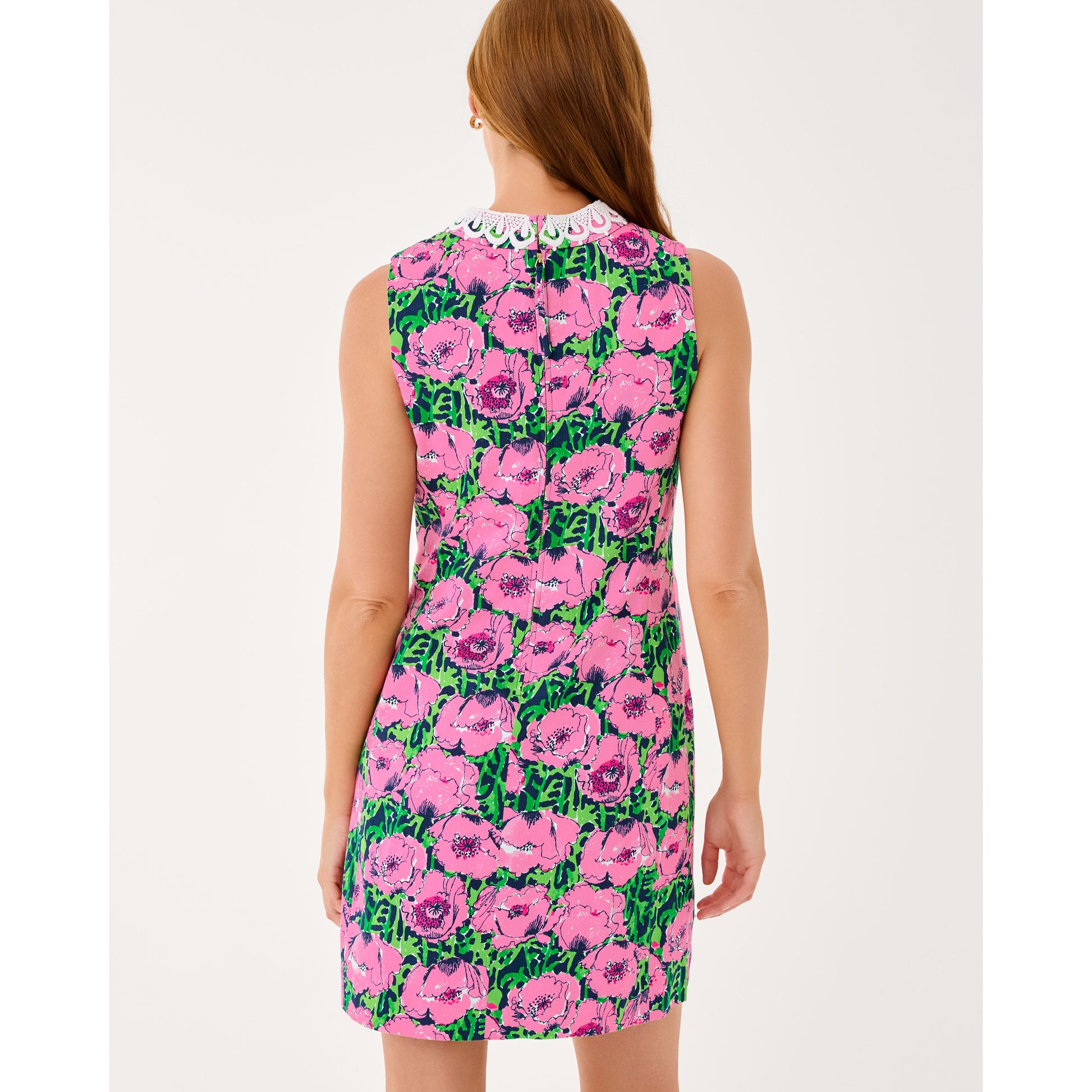 Cleodora Stretch Shift - Low Tide Navy Florrie