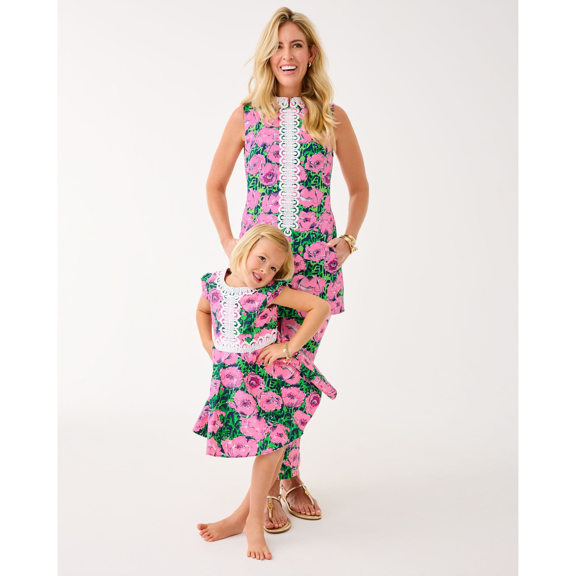 Cleodora Stretch Shift - Low Tide Navy Florrie