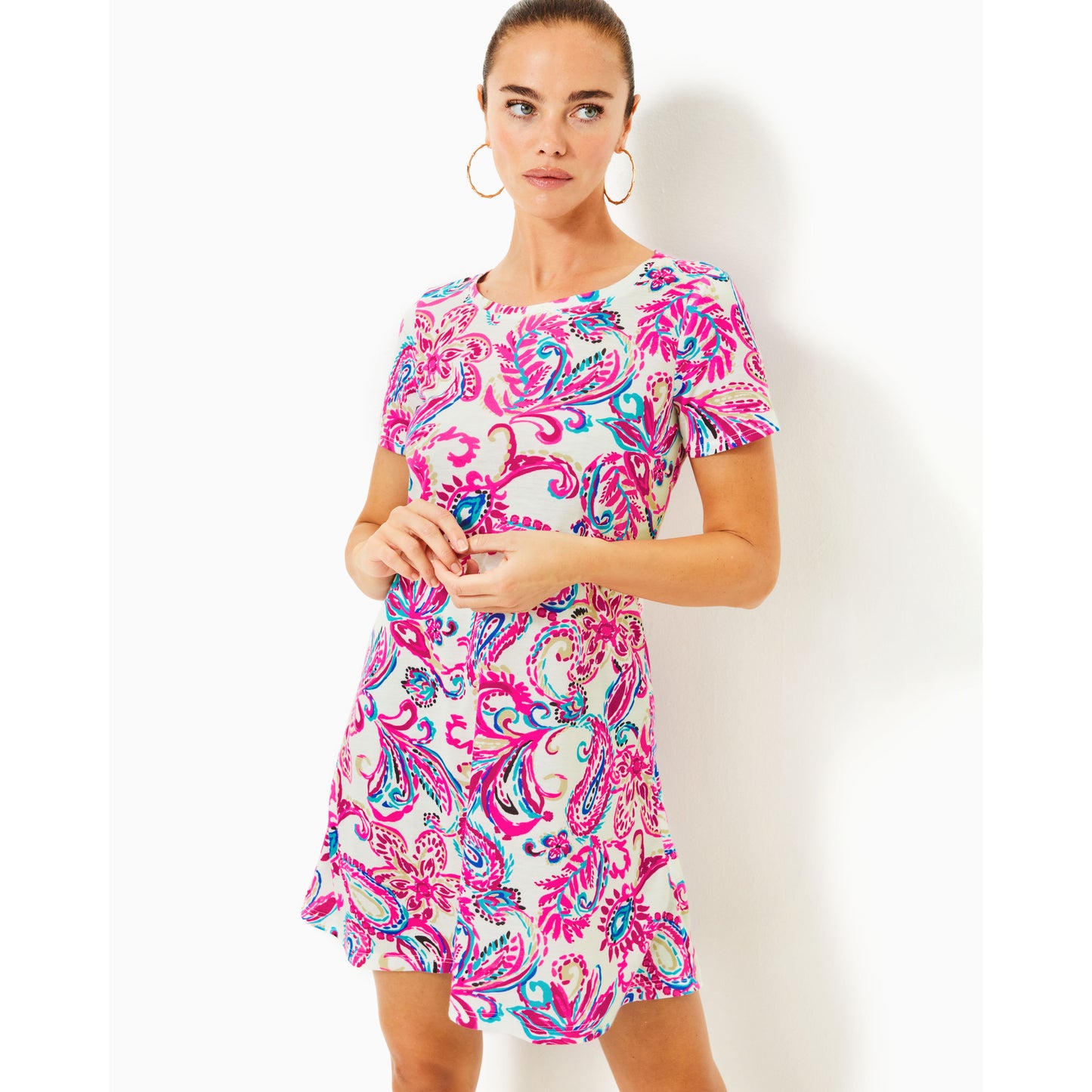 Cody Short Sleeve Dress - Coconut Flitting About