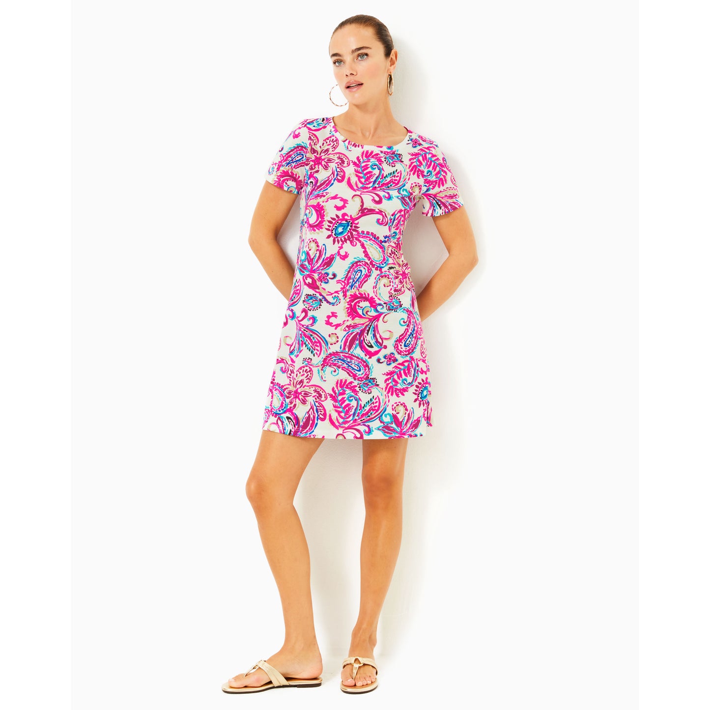 Cody Short Sleeve Dress - Coconut Flitting About