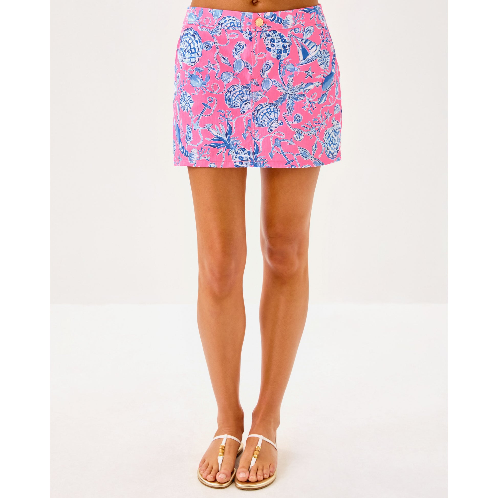 Colette Mini Skort - Rousseau Pink Barefoot Beachcombers