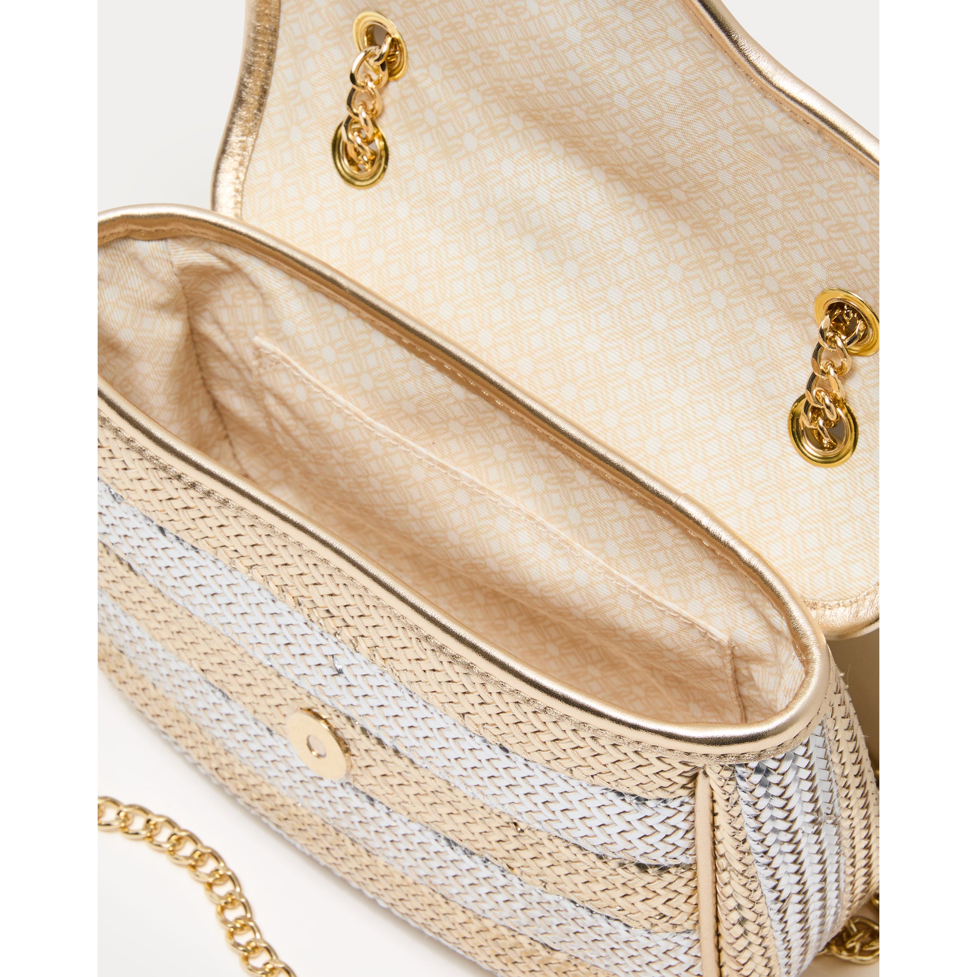 Cora Crossbody - Gold Metallic X Silver Metallic