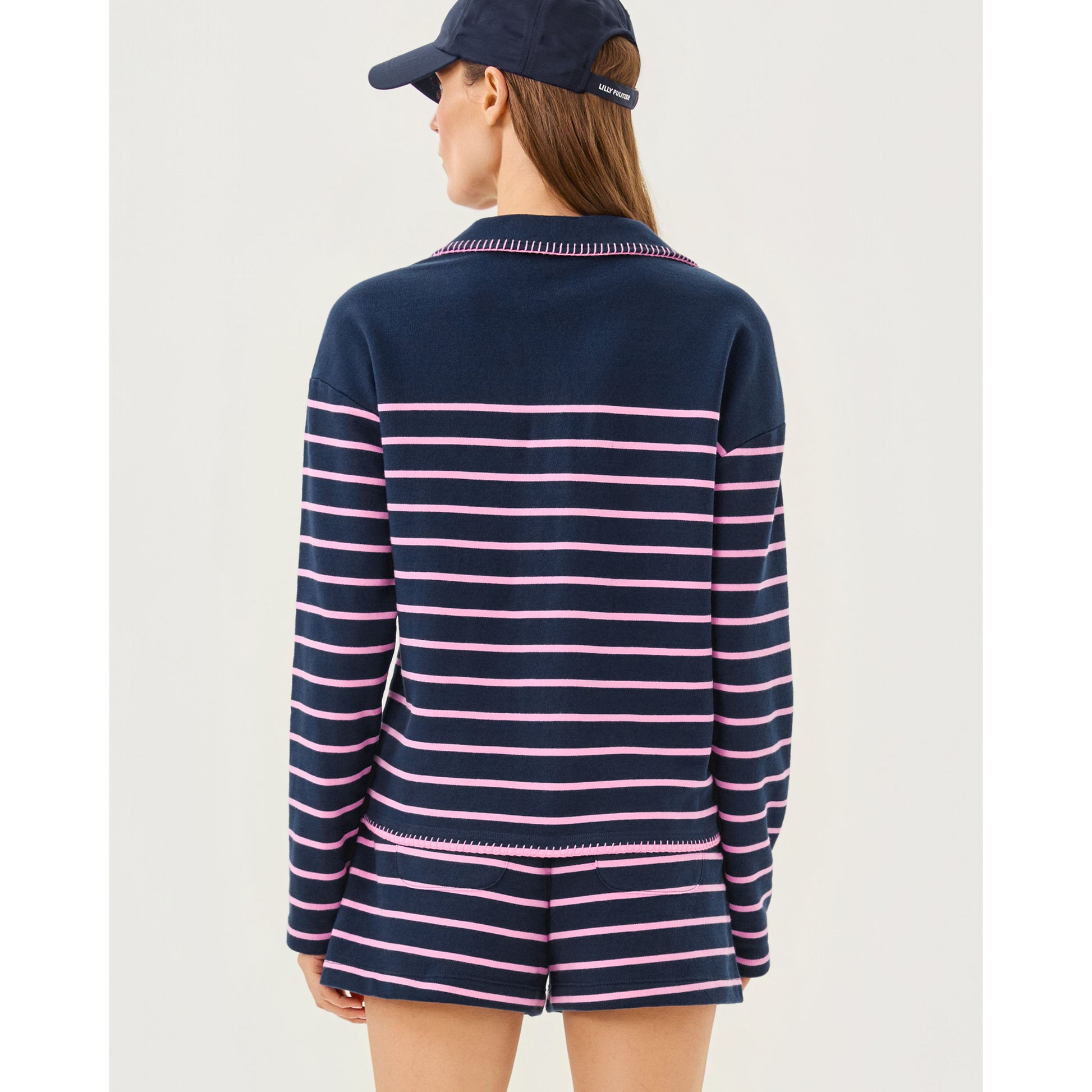 Corvaya Pullover - Low Tide Navy Legacy Stripe