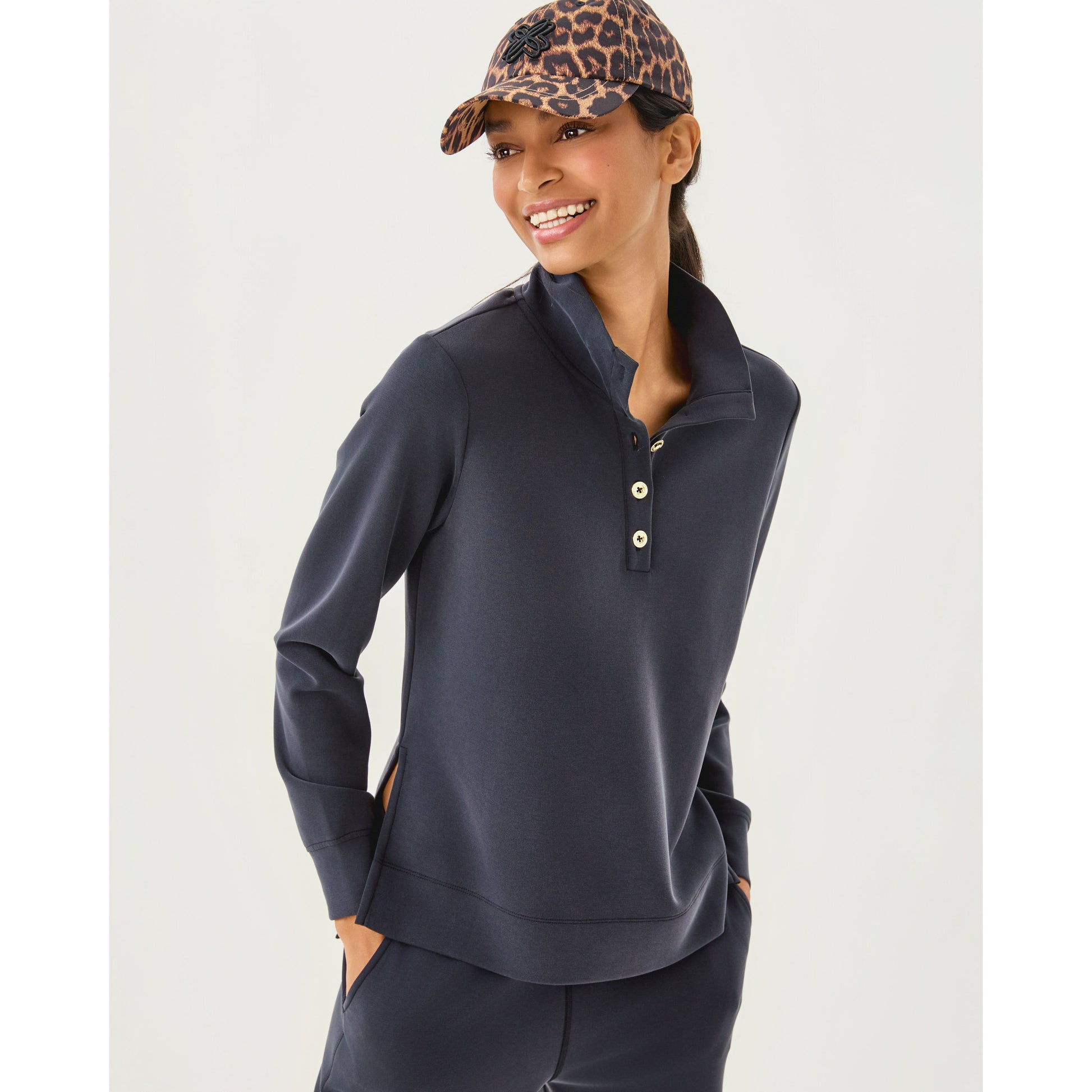 Cowie UPF 50+ Pullover - Noir