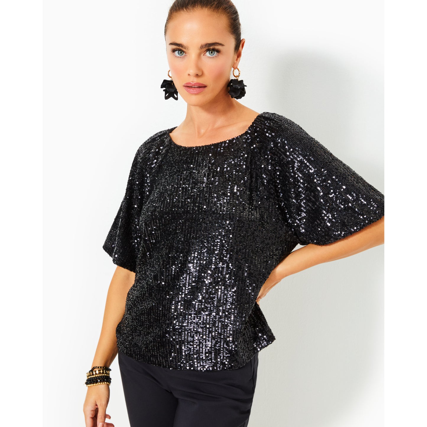 Cressida Knit Top - Noir