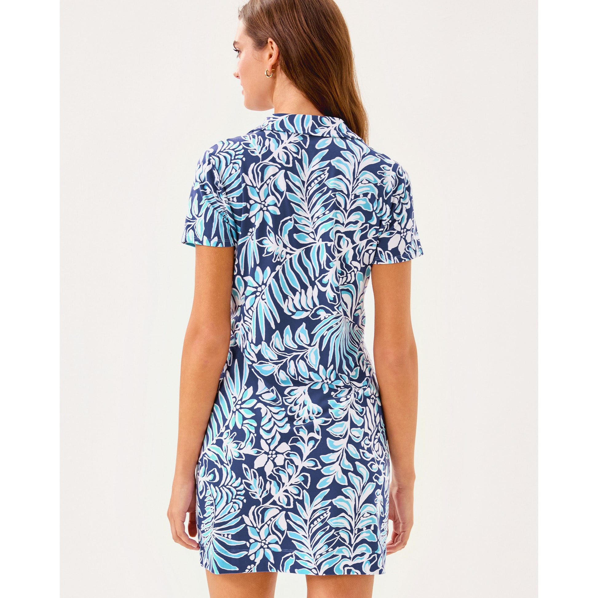 Dune UPF 50+ Short Sleeve - Sapphire Pool Summer Shorelines