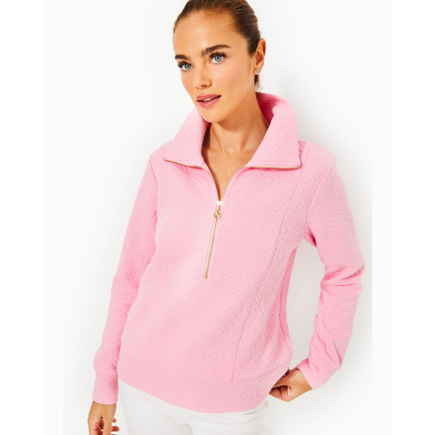 Eleni Pullover - Conch Shell Pink