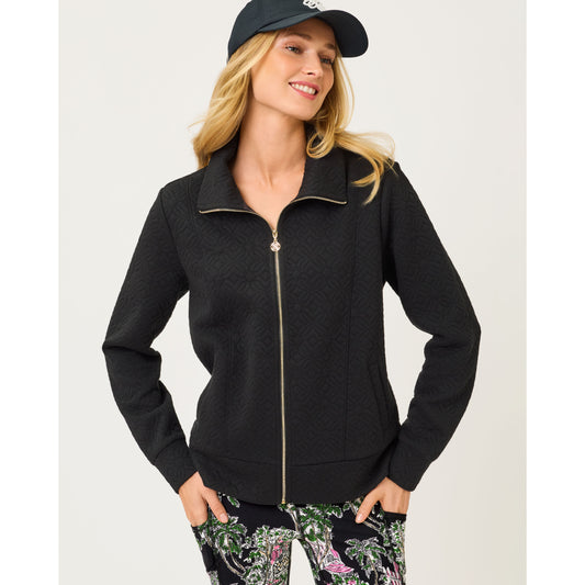 Eleni Zip-Up - Noir