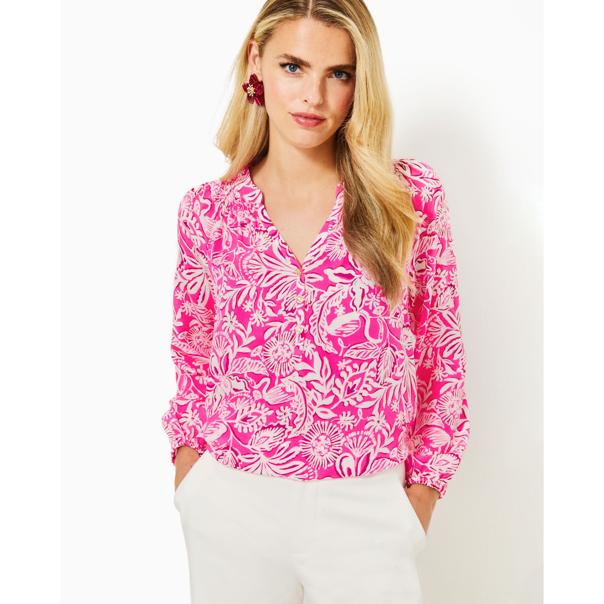 Elsa Top - Passion Fruit Pink