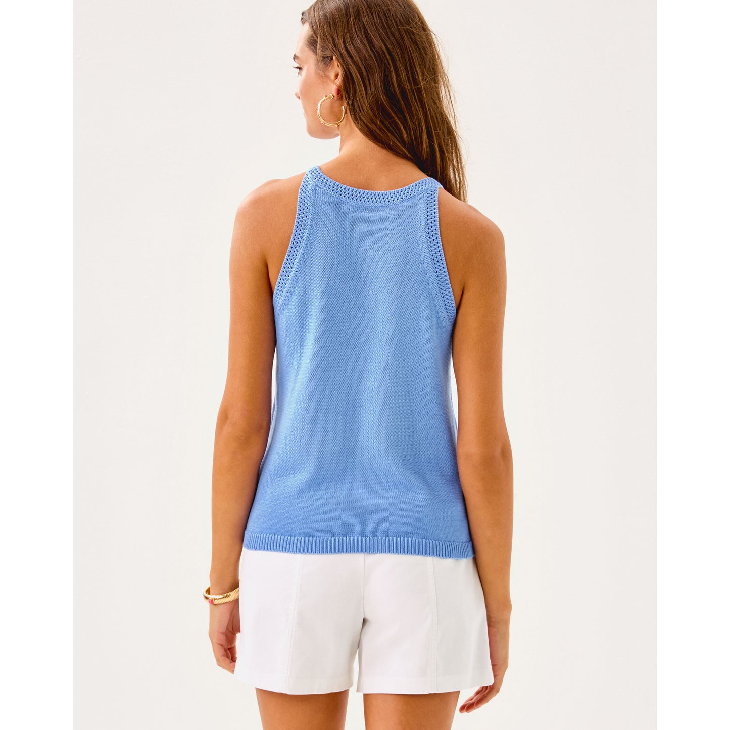 Emra Sweater Tank - Jacaranda Blue Lobster