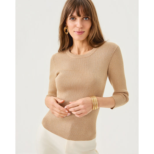 Esli Sweater - SAND BAR METALLIC
