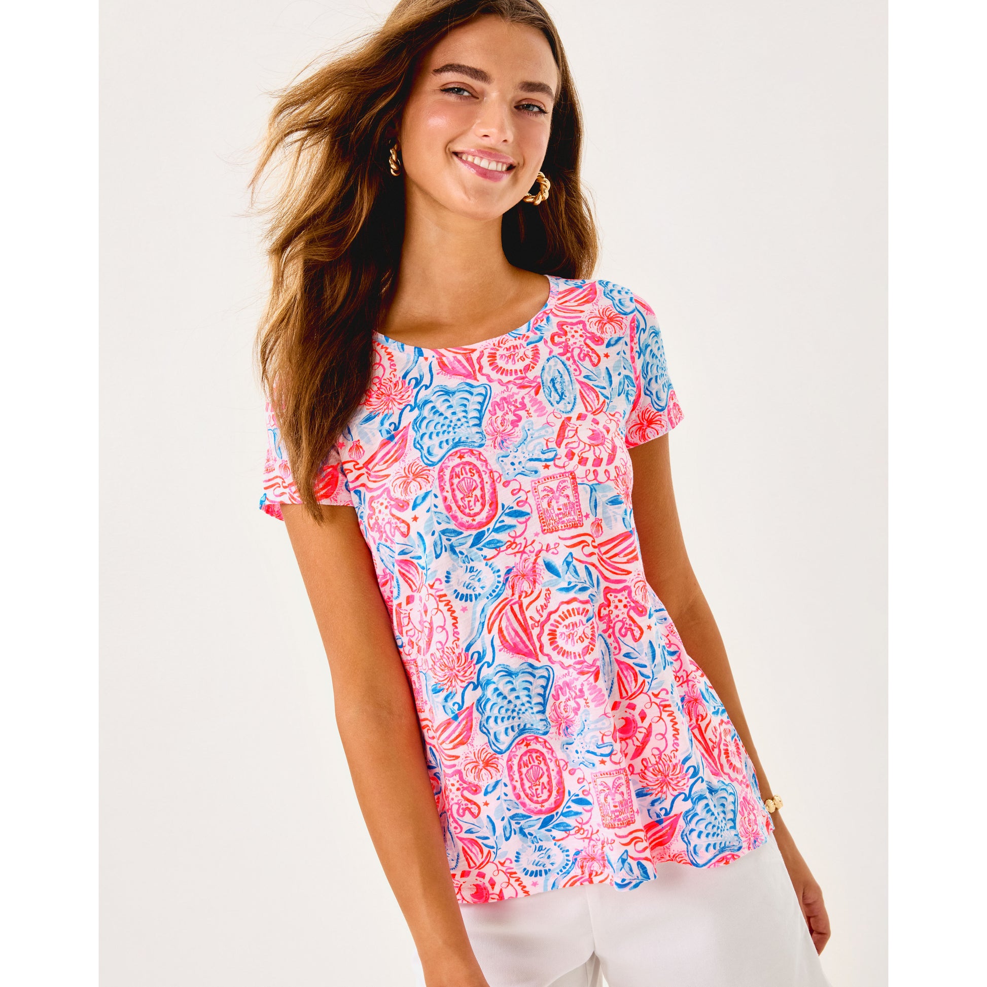 Etta Scoop-Neck - Resort White