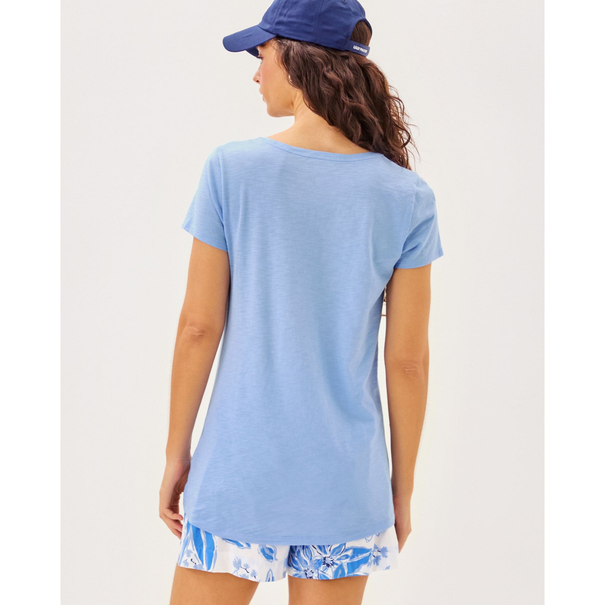 Etta Scoop-Neck - Jacaranda Blue