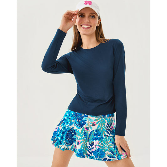 Heston Long Sleeve Tee UPF 50+ - Low Tide Navy