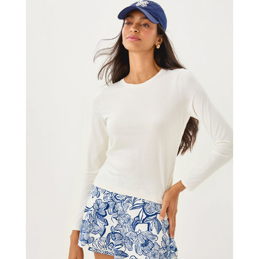 Heston Long Sleeve Tee Up - Coconut