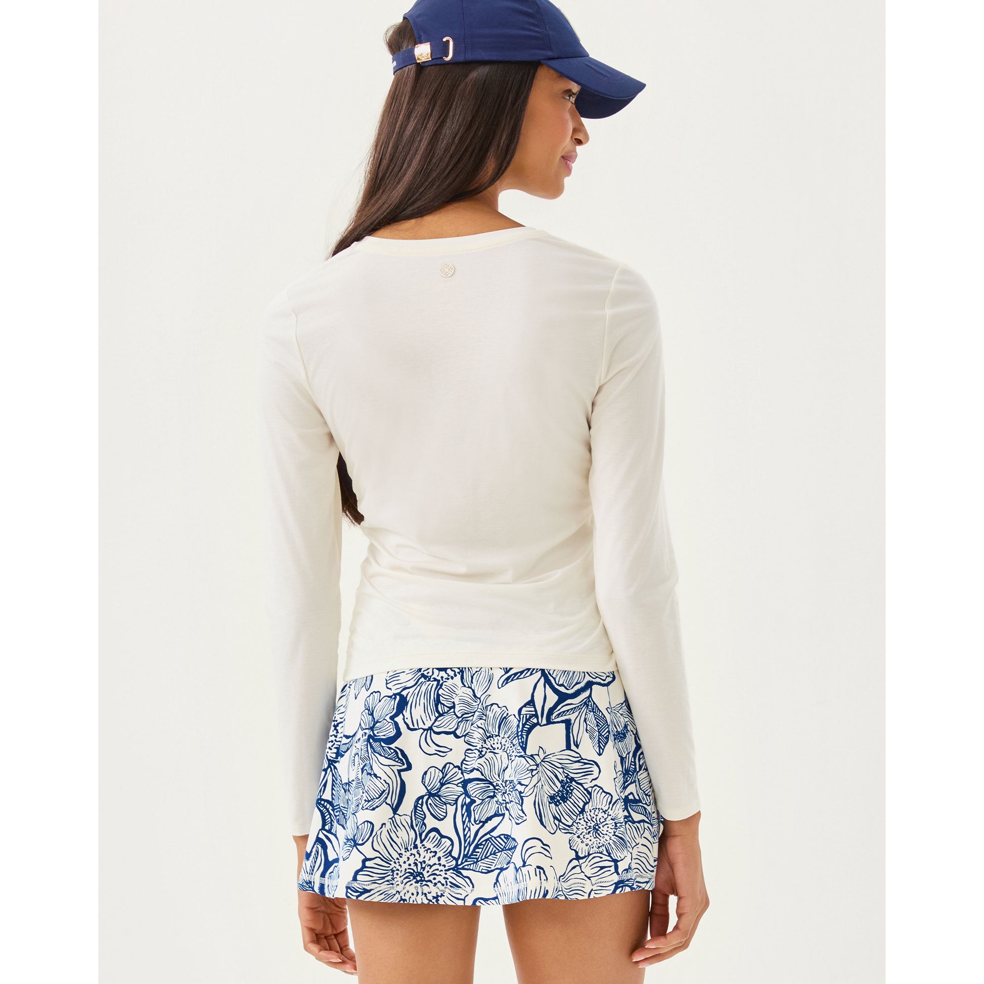 Heston Long Sleeve Tee Up - Coconut