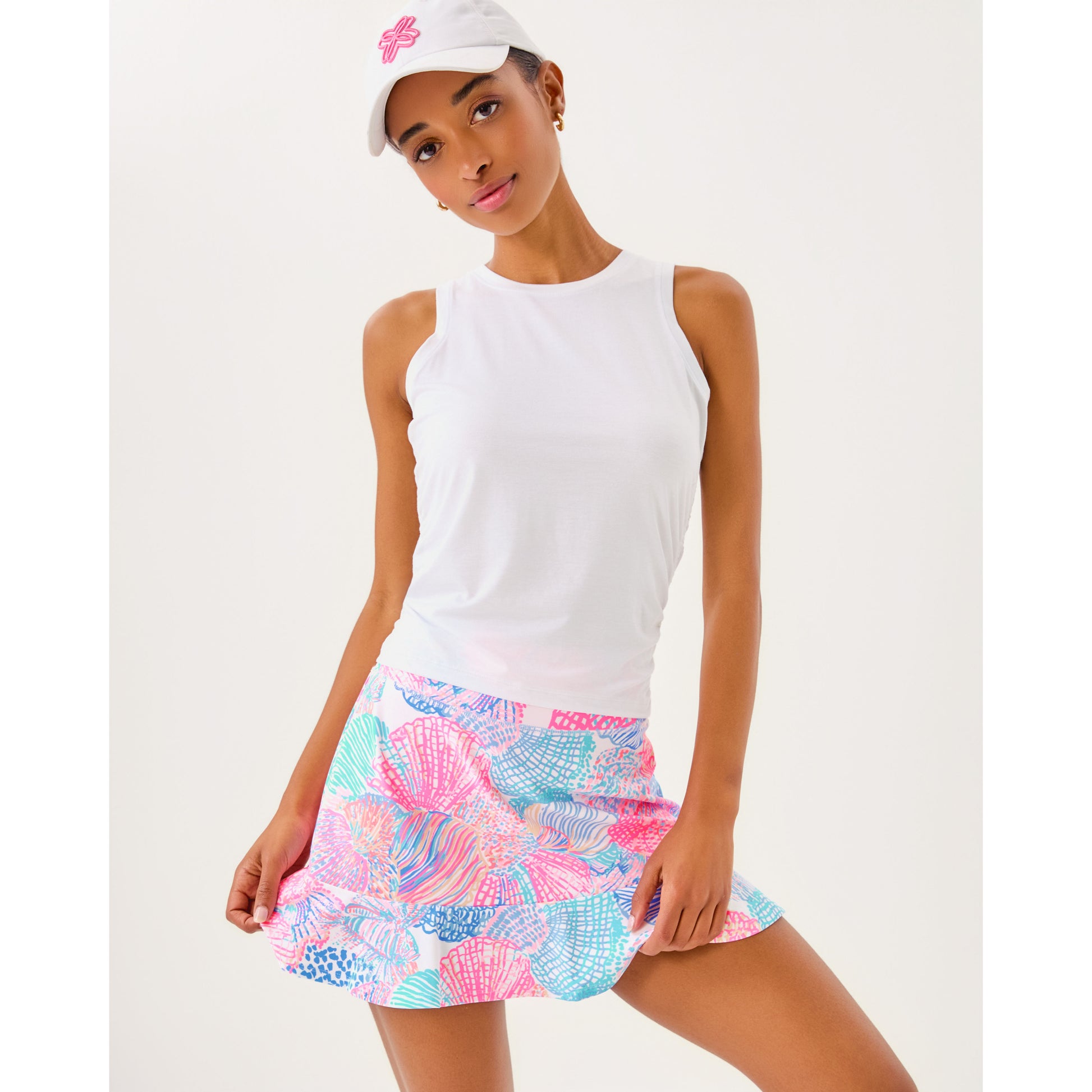 Heston Tank Upf 50+ - Resort White