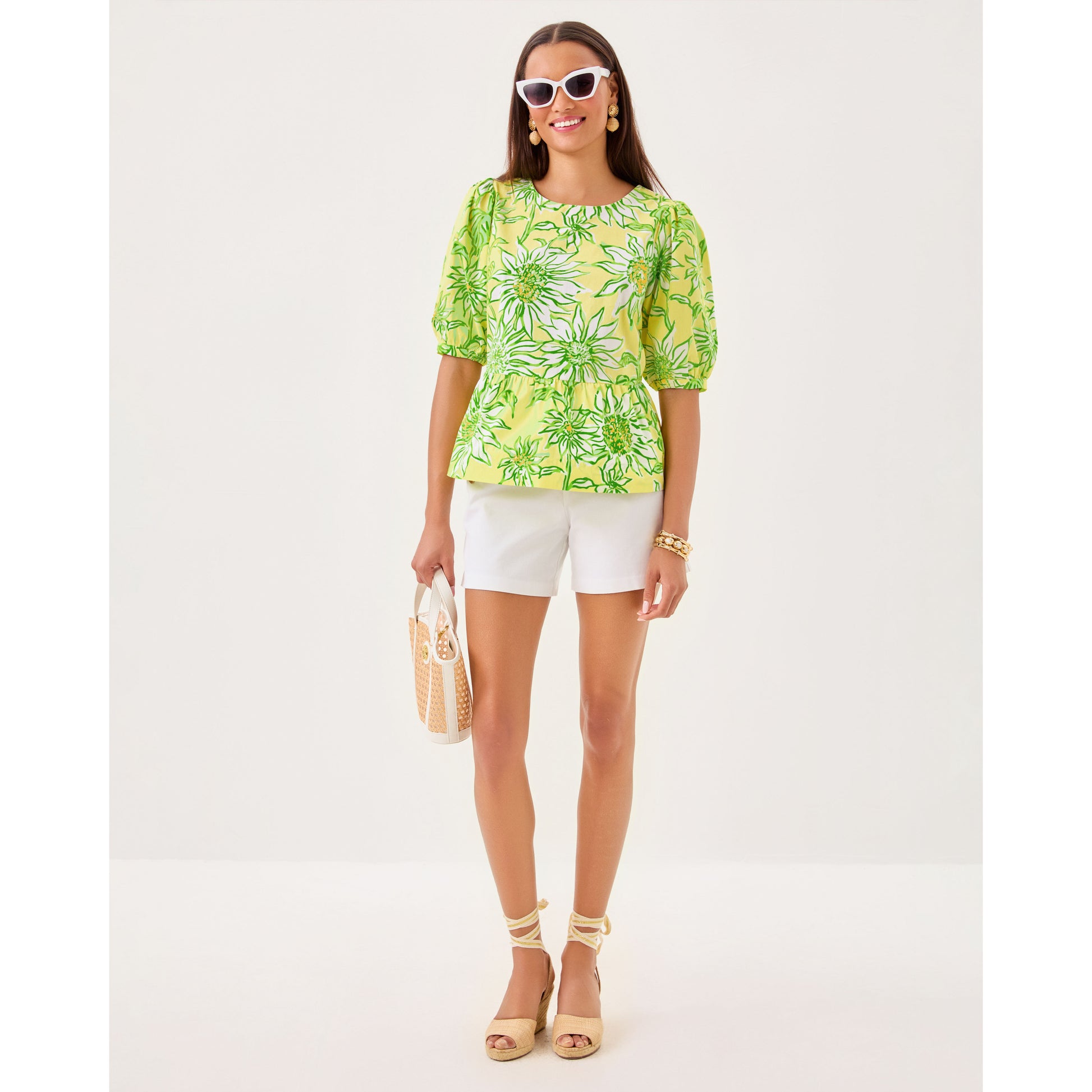 Hisli Short Sleeve Top - Limoncello Sunbelievable