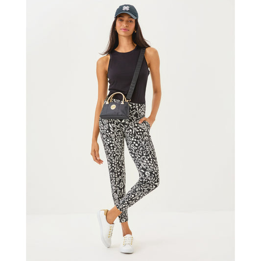 Island Mid Rise Jogger UPF 50+ - Noir