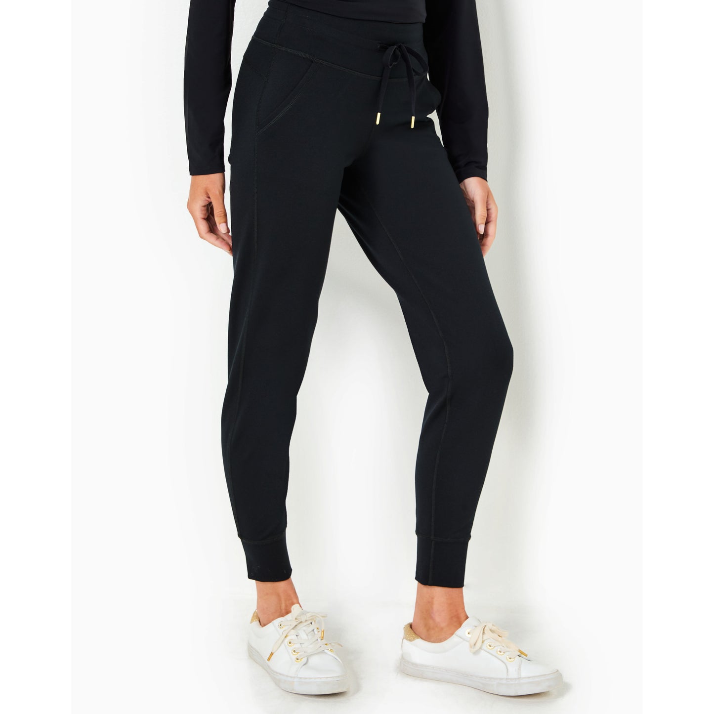 Island Mid Rise Jogger Up - Noir