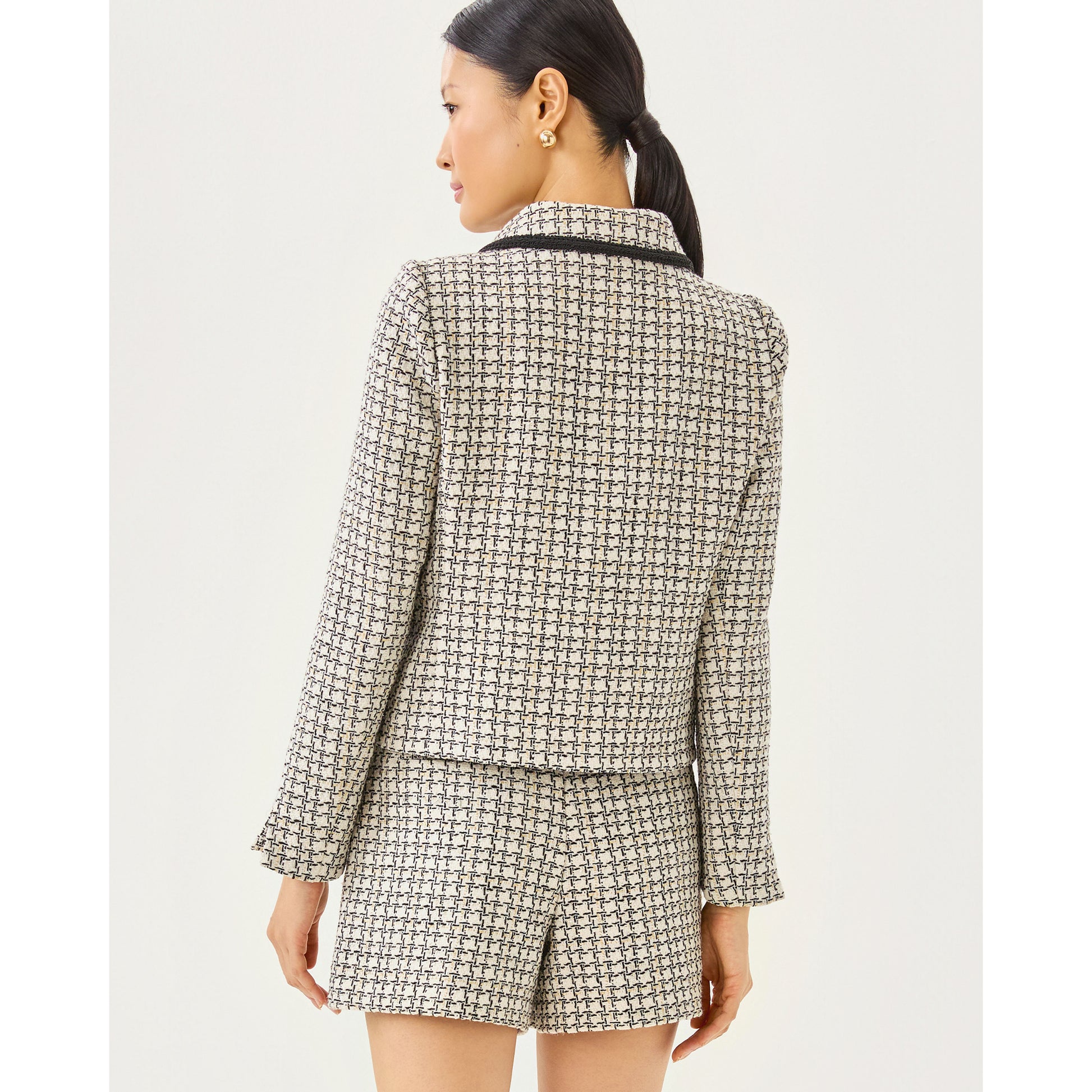 Kalara Boucle Jacket - Coconut