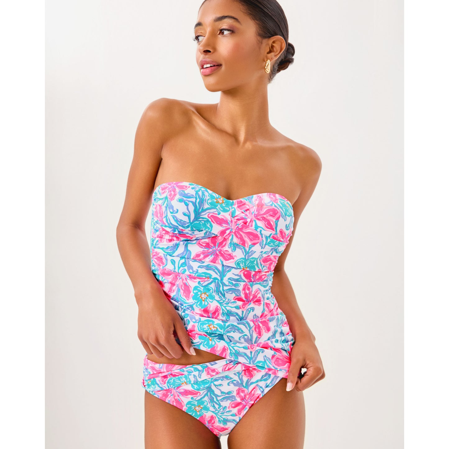 Lagoon Sarong Hipster Bottom - Multi Beachside Haven
