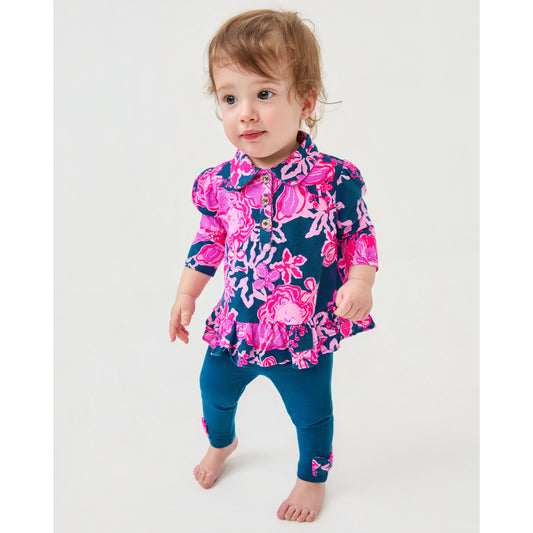 Mags Infant Tunic & Legging Set - Starlight Navy