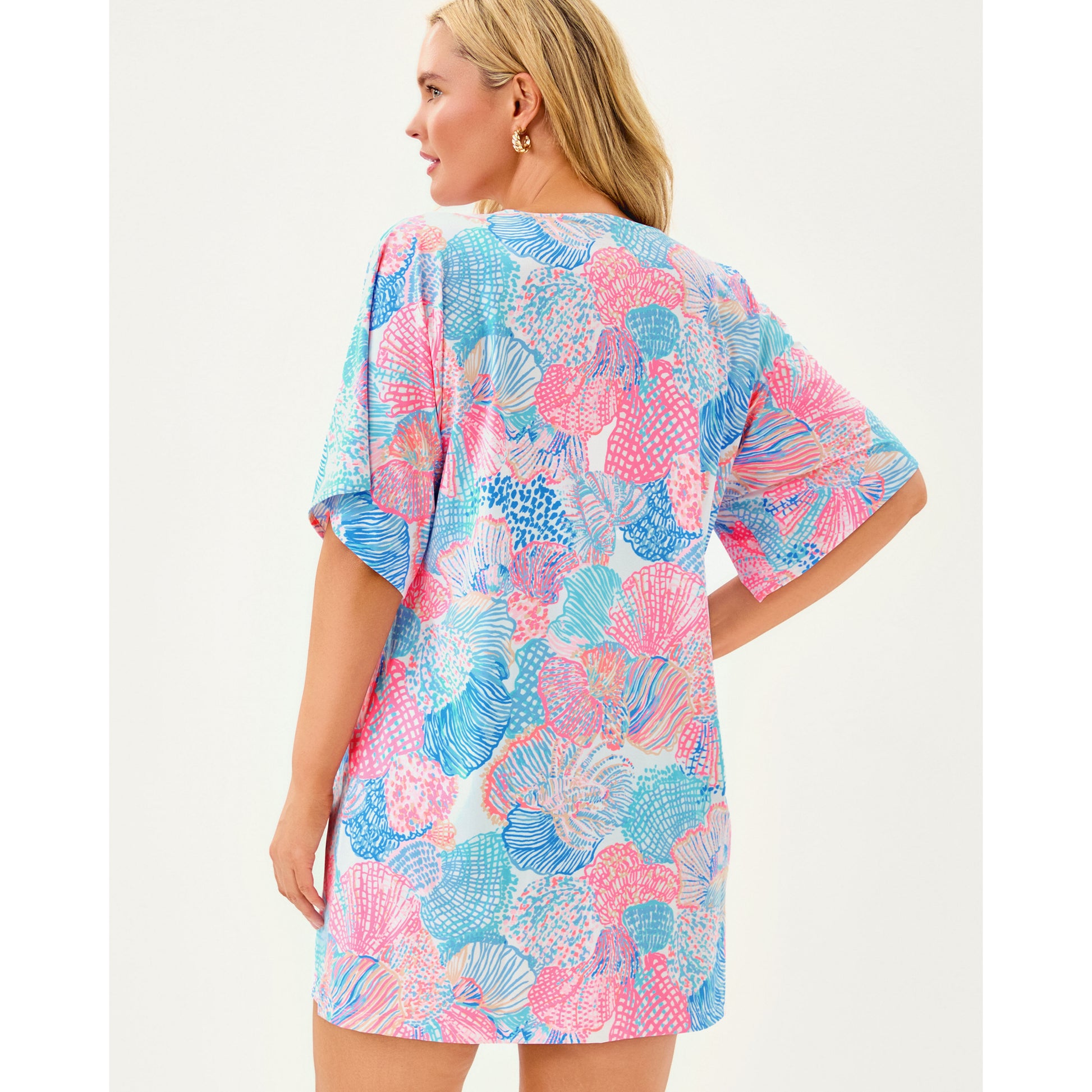 Malachi V-Neck Coverup - Multi Roar of the Seas