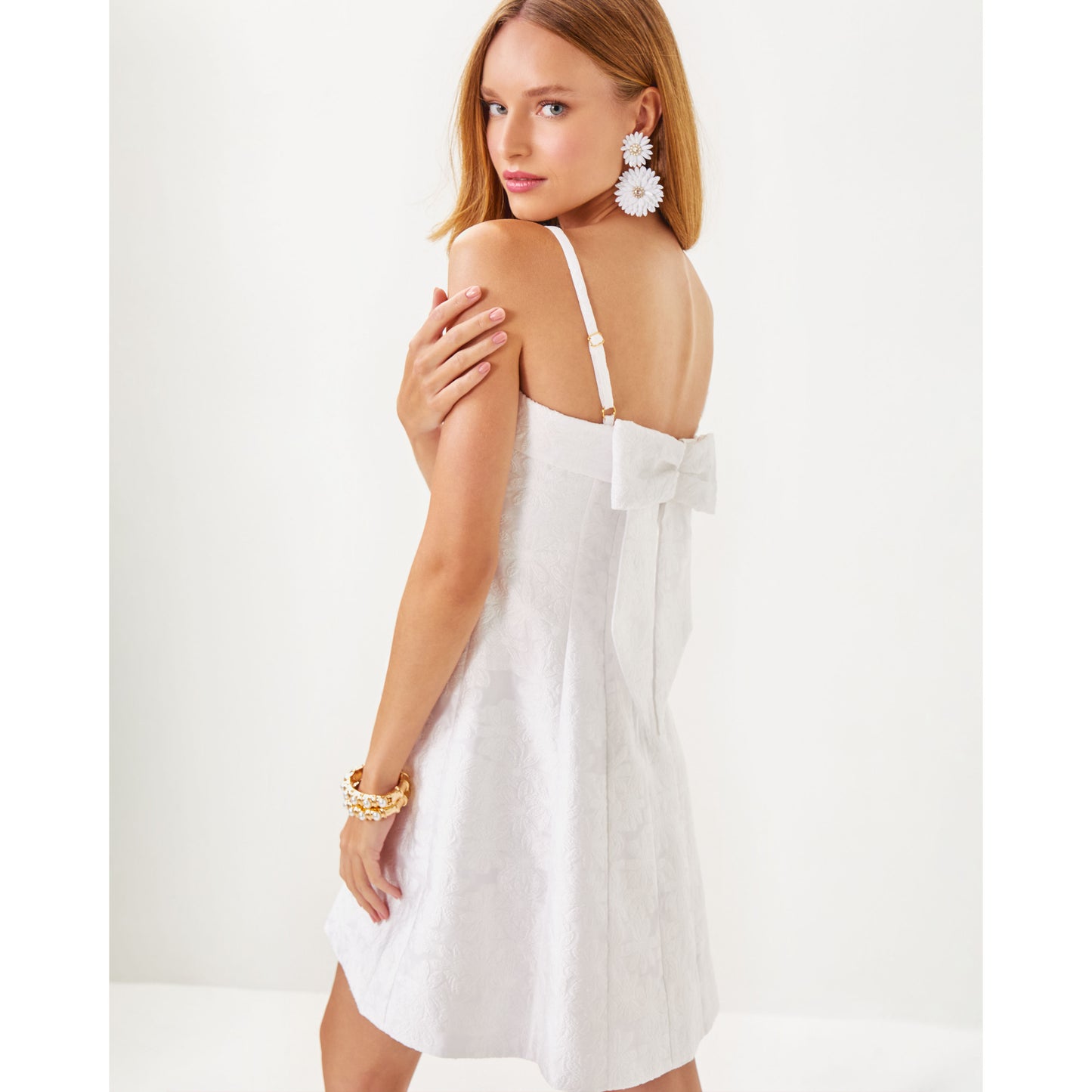 Marissa Dress - Resort White