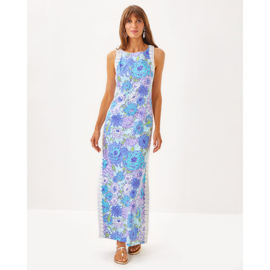 Marleigh Stretch Maxi Shift - Multi Let It Gogh