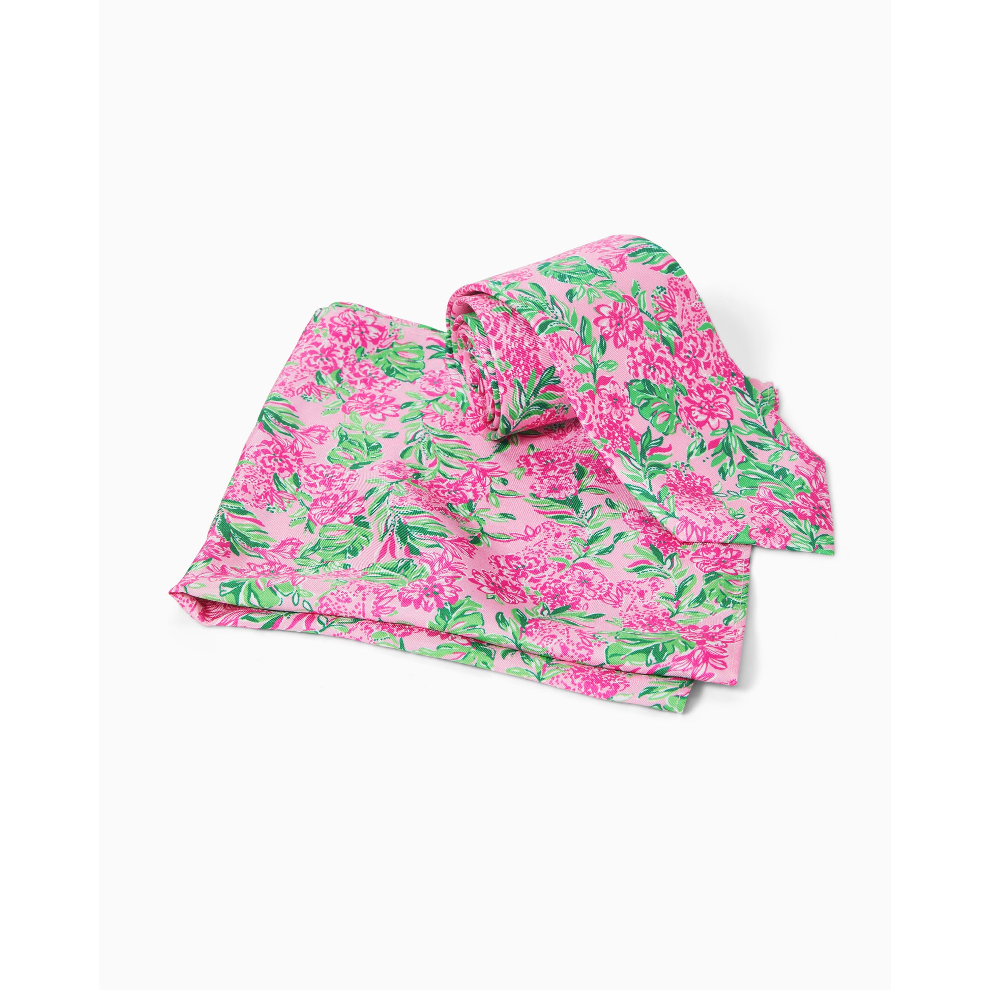 Mens Stuff Tie And Pocket - Conch Shell Pink