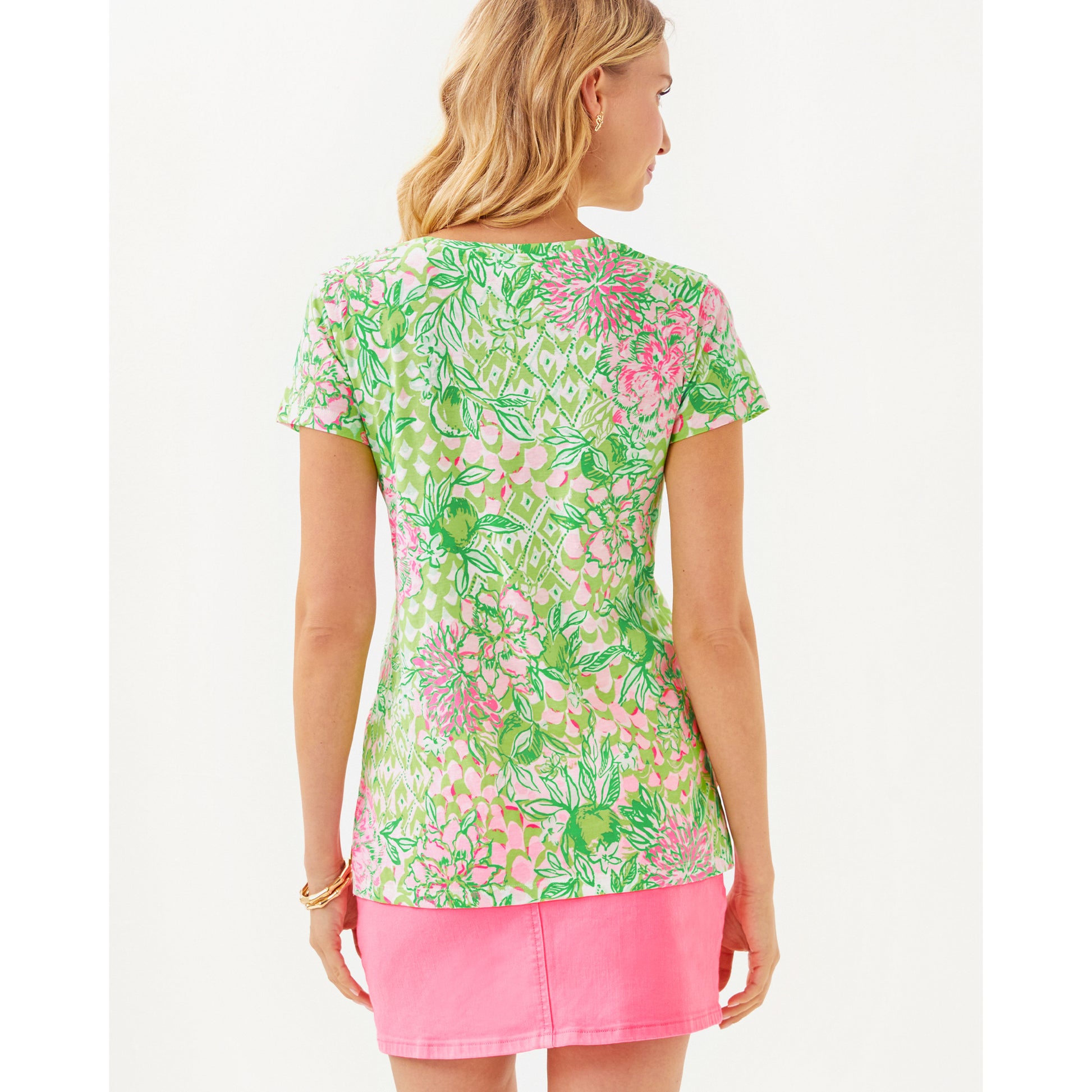 Meredith Tee - Fauna Green Lime Feeling Good