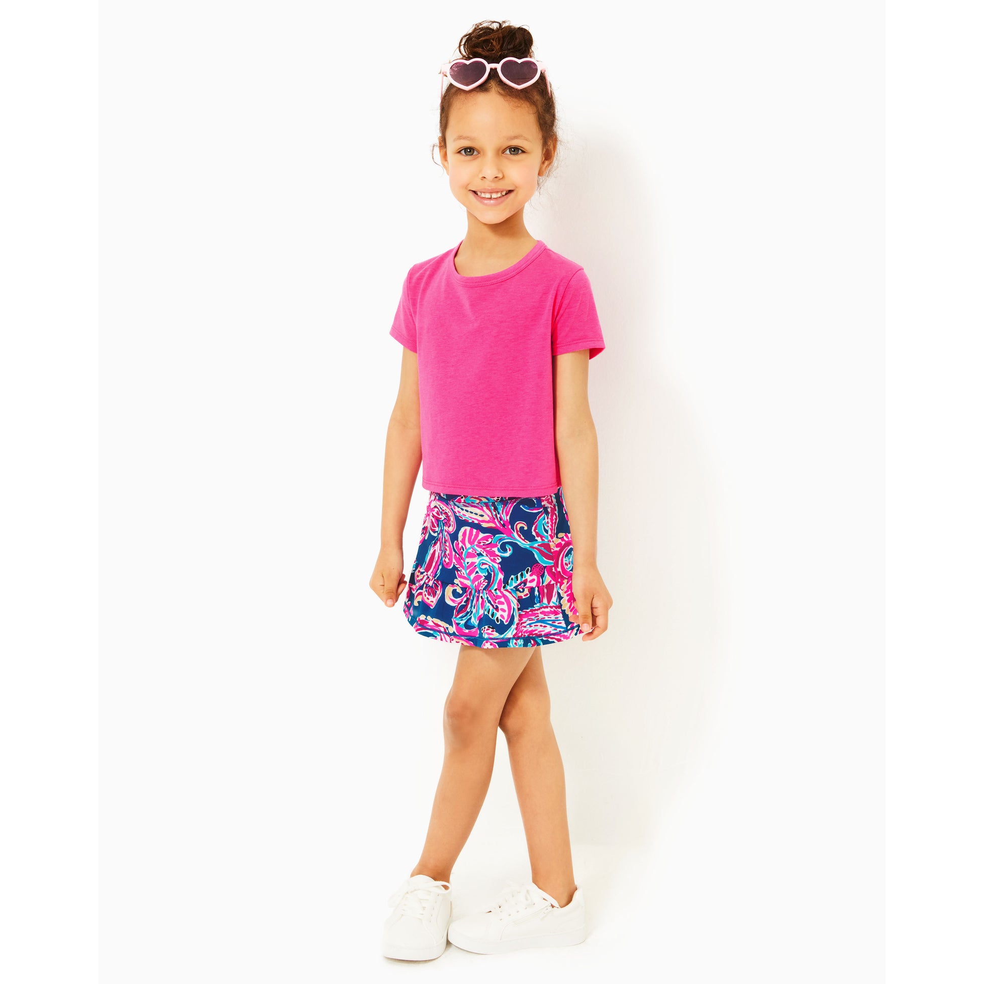 Mini Cascadia Skort Upf 5 - Multi Flitting About