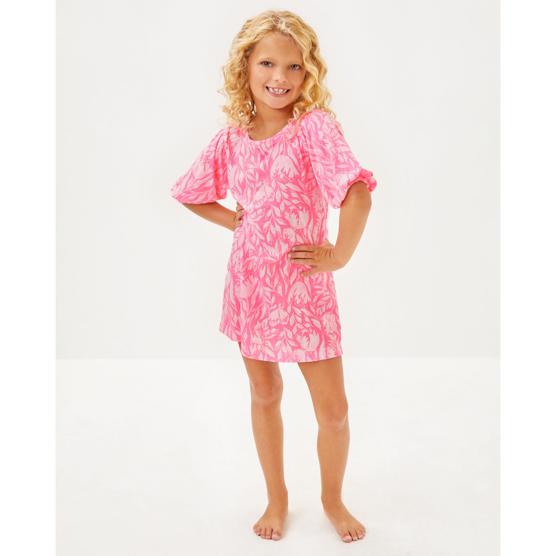 Mini Mercer Dress - Rousseau Pink