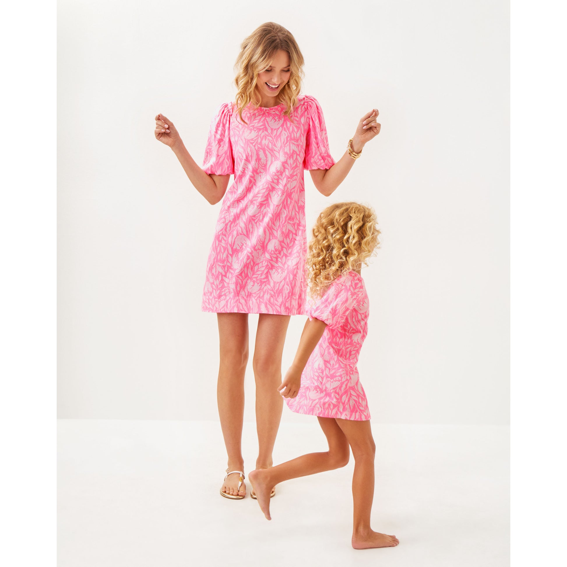 Mini Mercer Dress - Rousseau Pink