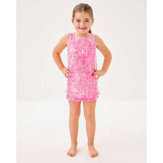 Mini Romey Shift Set - Conch Shell Pink Penny's Playground