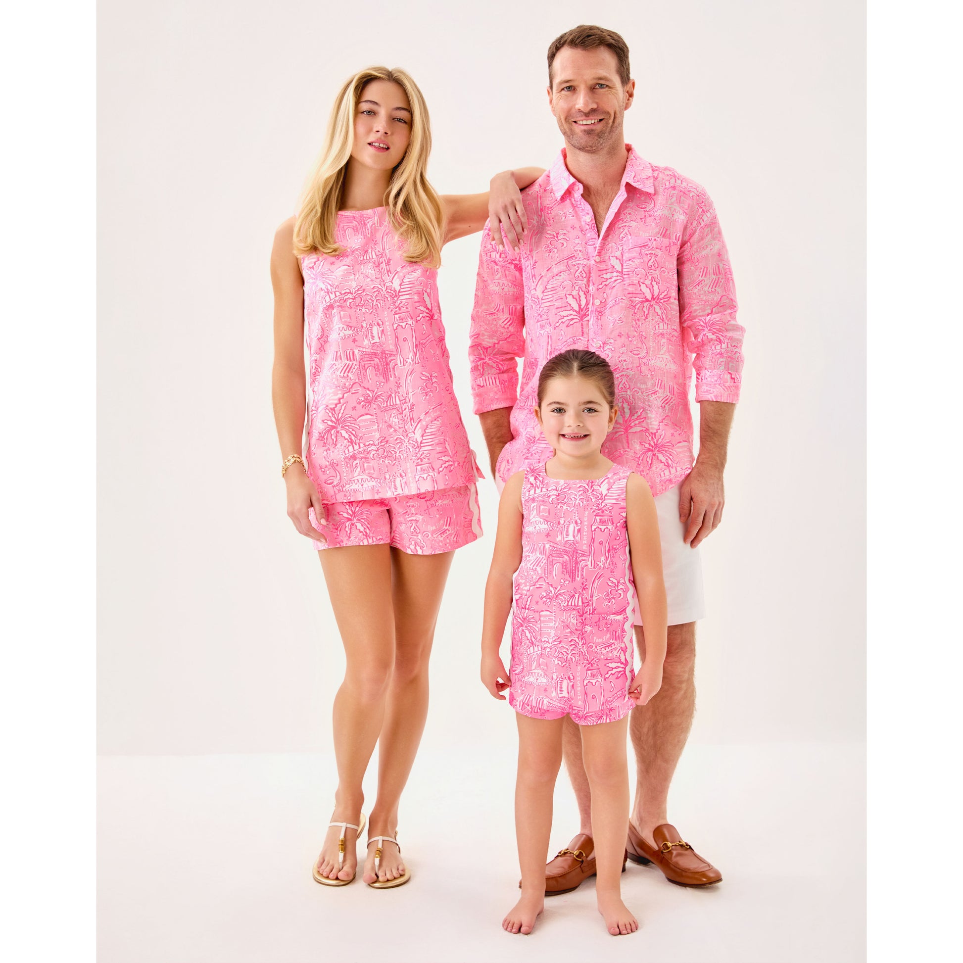 Mini Romey Shift Set - Conch Shell Pink Penny's Playground
