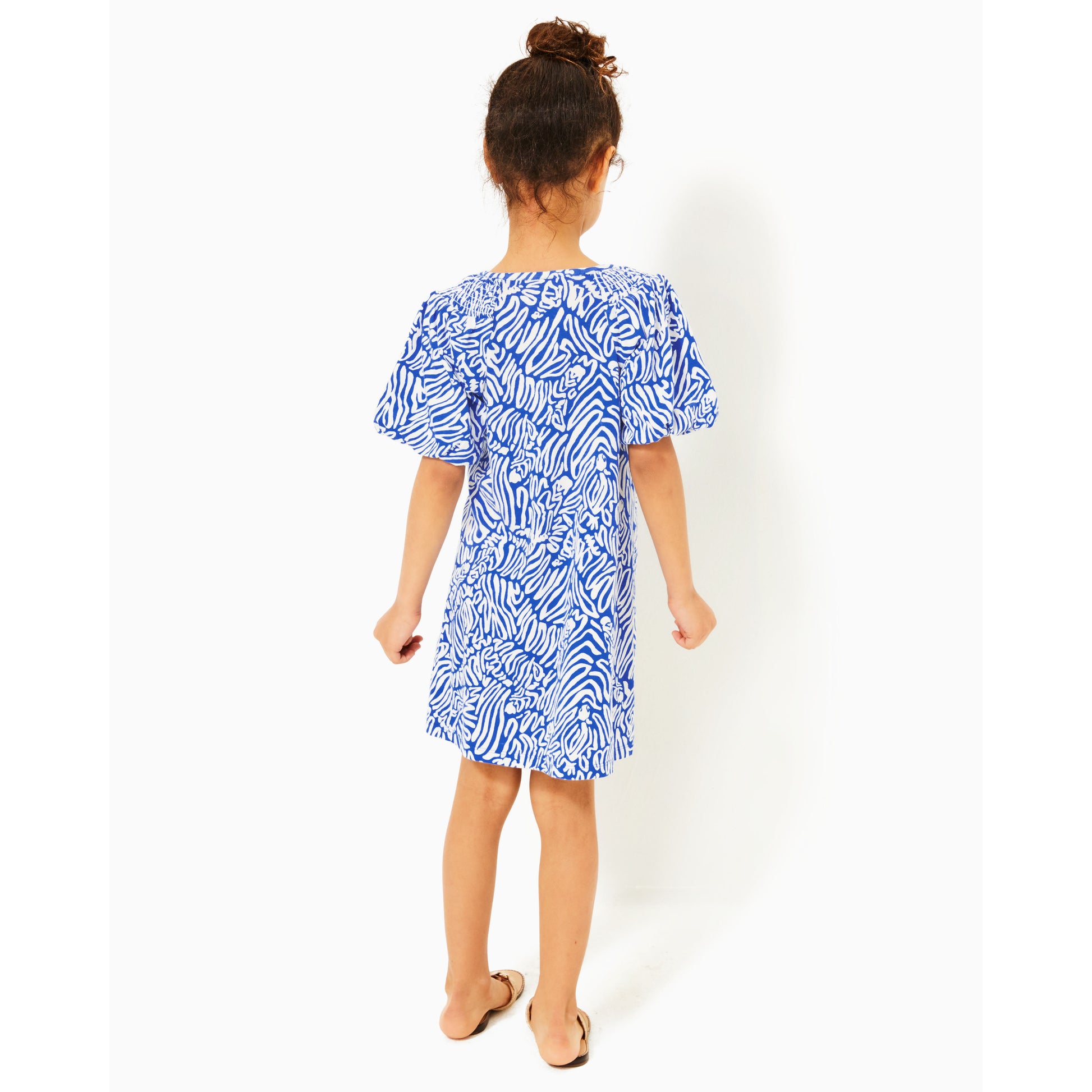 Mini Rosen Dress - Martinique Blue Zee Bebe