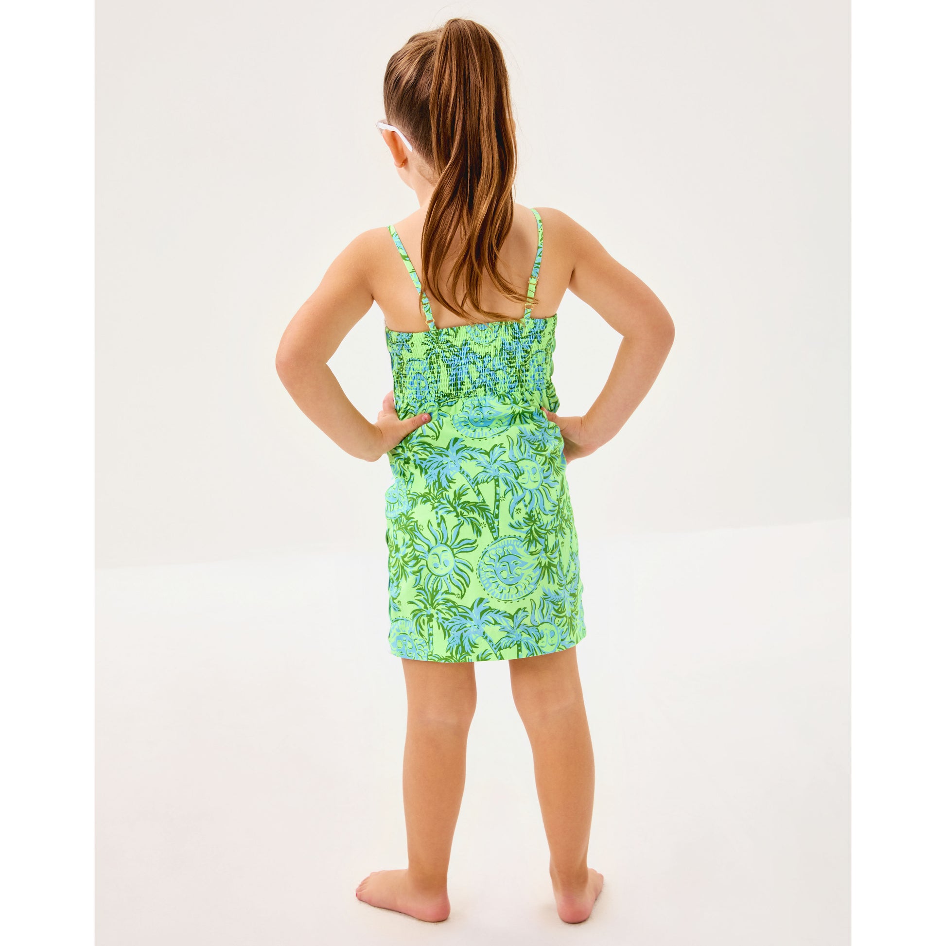 Mini Shelli Dress - Cool Mint Catchin Rays