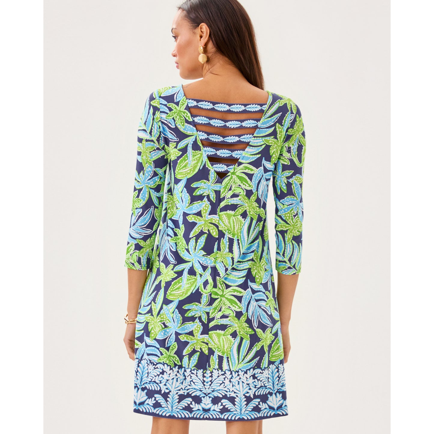 Ophelia Dress - Sapphire Pool
