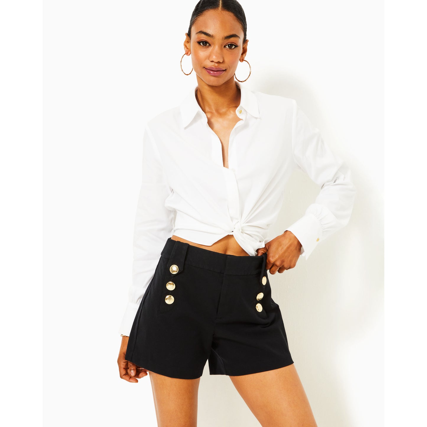 Parrish High Rise Short - Noir