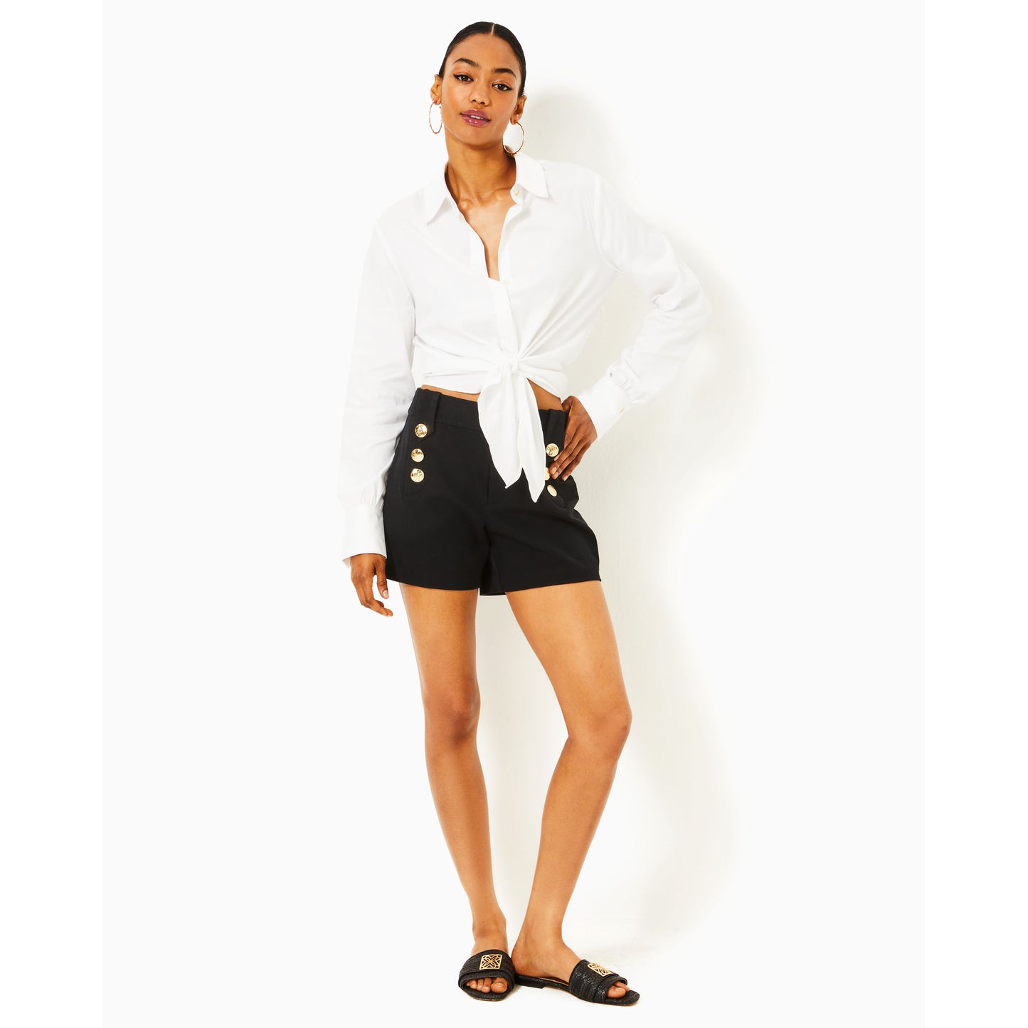 Parrish High Rise Short - Noir