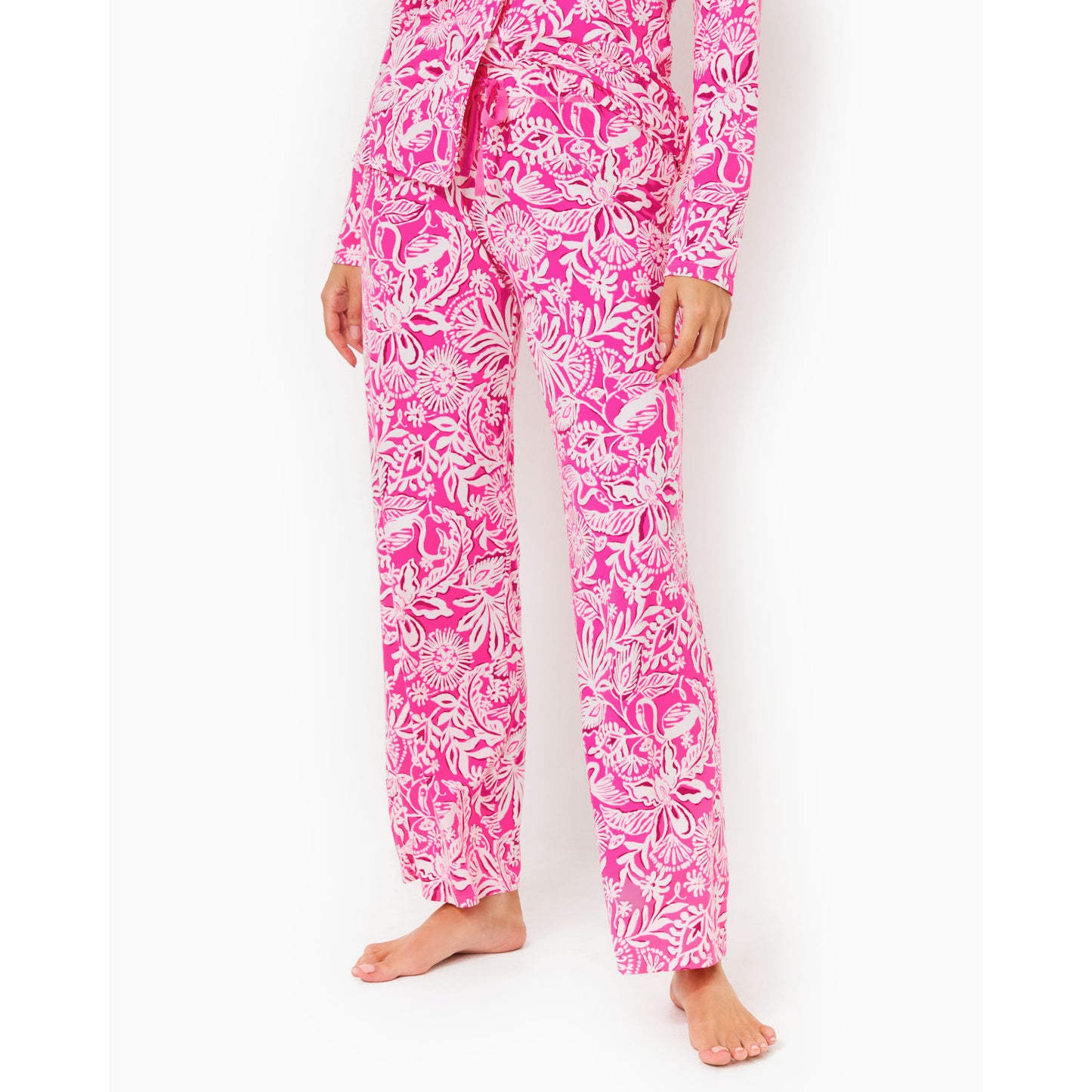 Pj Knit Pant - Passion Fruit Pink