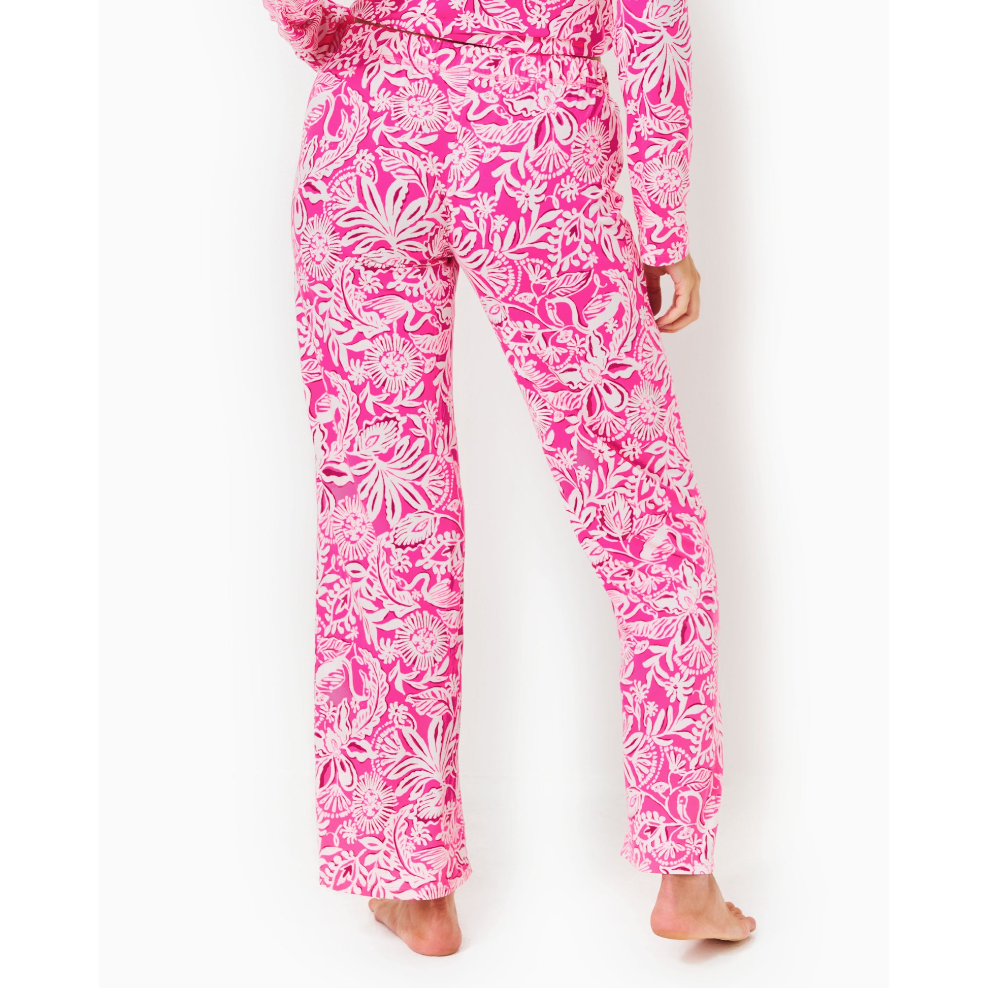 Pj Knit Pant - Passion Fruit Pink