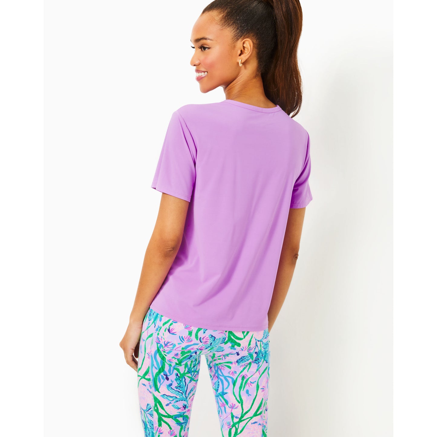 Rally Active Tee Upf 50+ - Lago Lilac