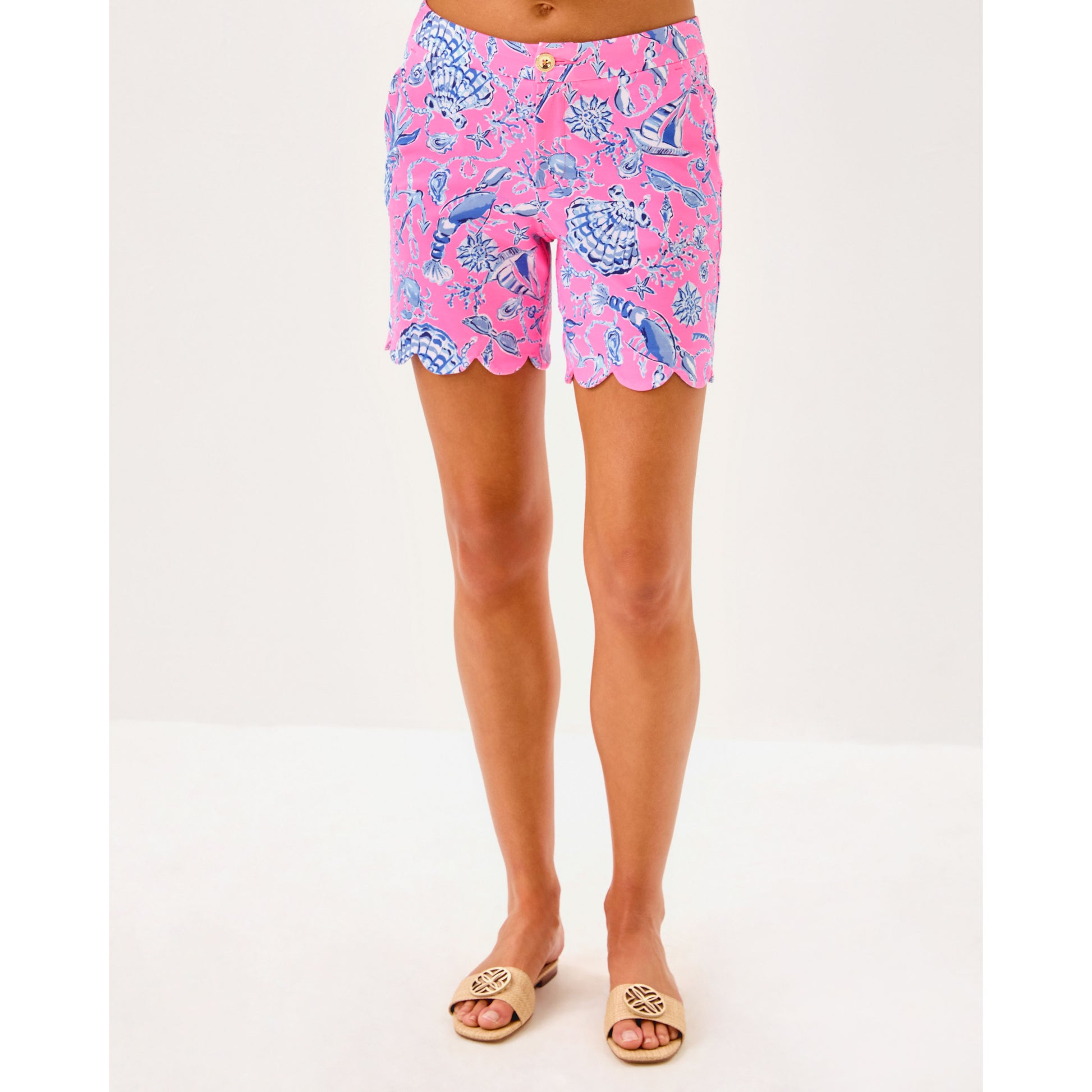 Reggie Knit Short - Rousseau Pink Barefoot Beachcombers