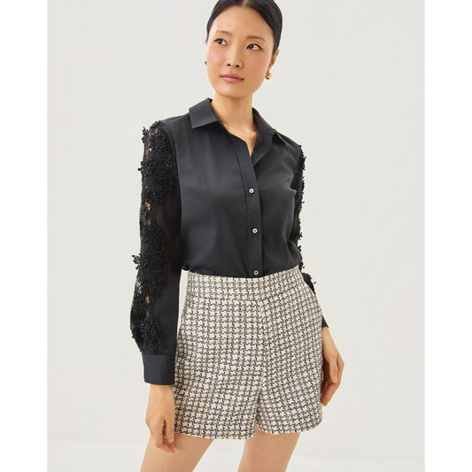 Sarissa Boucle Short - Coconut